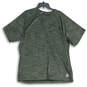 Mens Green Heather Crew Neck Short Sleeve Pullover T-Shirt Size 2XL image number 1