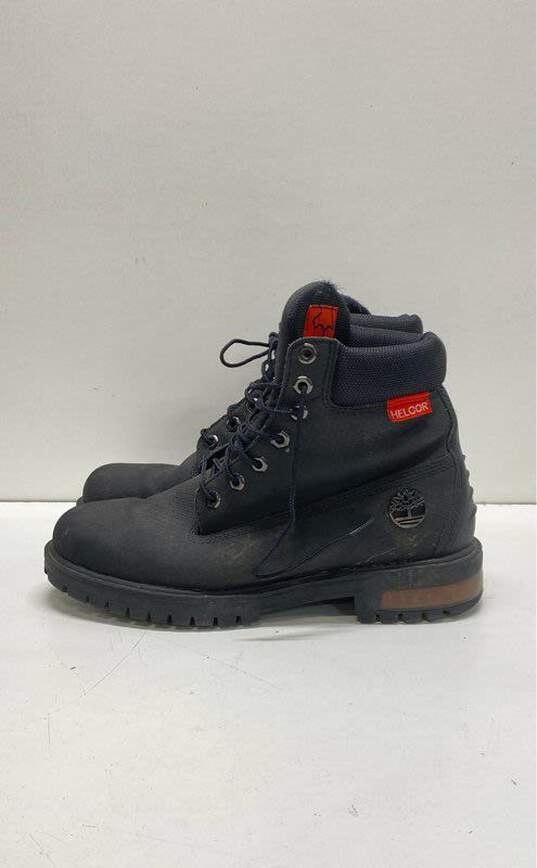 Timberland Helcor Black Leather 6 Inch Work Boots Men's Size 8.5 M image number 1