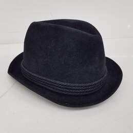 P&C Habig Wien Vintage Black Felt Hat