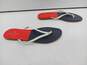 Kate Spade Women's Red/Blue Color Block Thong Sandals Size 8 image number 2