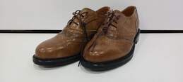 Allen Edmond Men's Brown Leather Dress Shoes Size 39