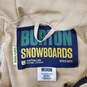 Burton MN's Outdoor Orange & Beige Snowboard Jacket Size M image number 3