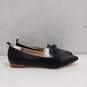 Bill Blass Women's Surit Black Leather Flats Size 7 IOB image number 3