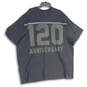 Mens Black 120 Anniversary Graphic Print Crew Neck Pullover T-Shirt Sz 4XL image number 4