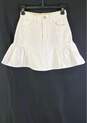 7 For All Mankind White Skirt - Size 24 image number 1