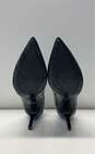 Karl Lagerfeld Royale Patent Leather Heels Navy 8.5 image number 5