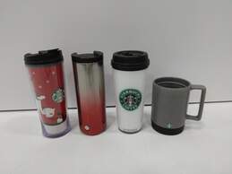 Bundle of Four Starbucks Cups
