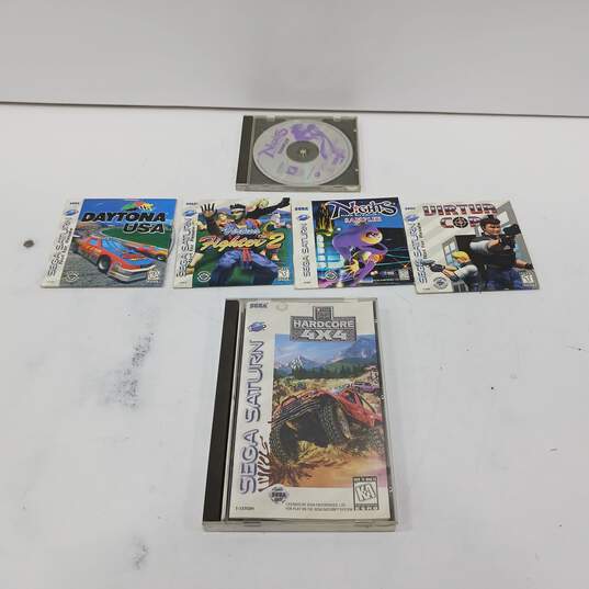 6PC Sega Saturn Video Game Bundle image number 1