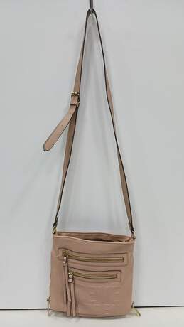 Steve Madden Pink Leather Crossbody Bag