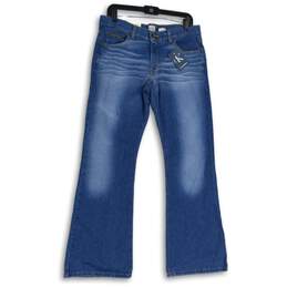 NWT Calvin Klein Jeans Womens Blue Denim Medium Wash Bootcut Leg Jeans Size 11