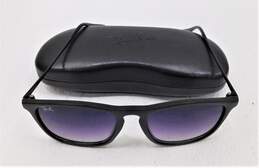 Ray-Ban Men's Sunglasses RB4187 Chris Light Grey Gradient Dark Grey With Hard Case