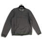 Mens Gray Crew Neck Long Sleeve Pullover Sweatshirt Size Large Reg image number 1