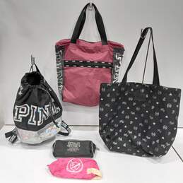 Bundle of 5 Assorted Victoria Secret Pink Bags