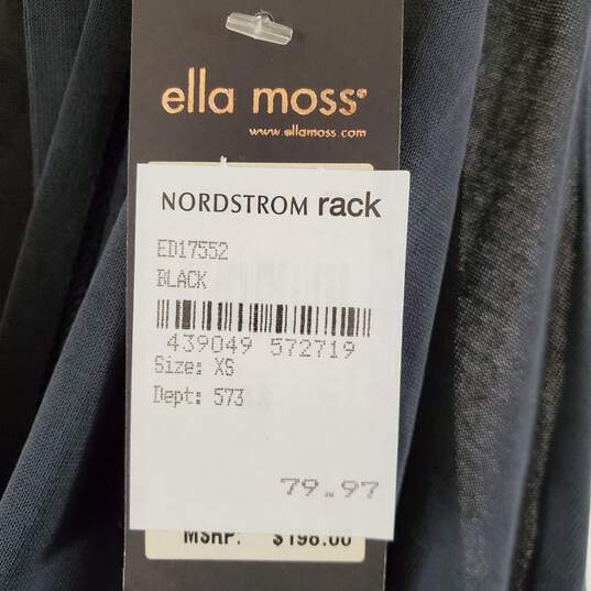 Ella Moss Women Charcoal Halter Neck Dress XS NWT image number 5