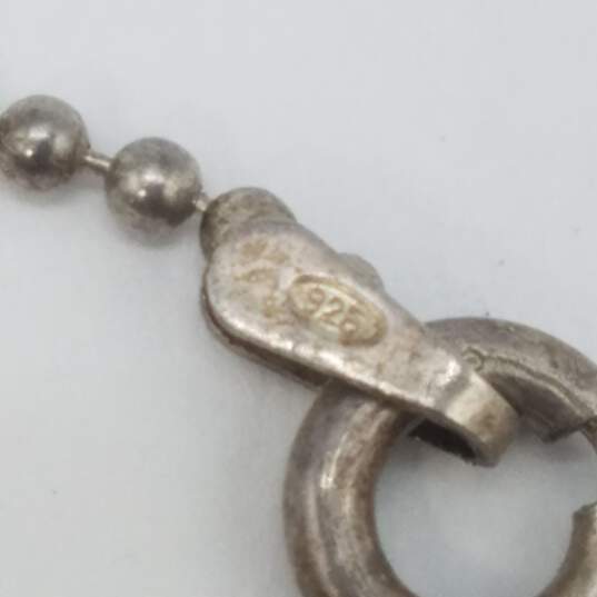 Sterling Silver Necklace Pendant Bundle 2 Pcs 17.3g image number 5