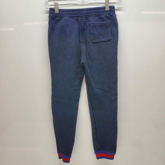 AUTHENTICATED KIDS GUCCI FRENCH TERRY NAVY SWEATPANTS BOYS SIZE 8 image number 3