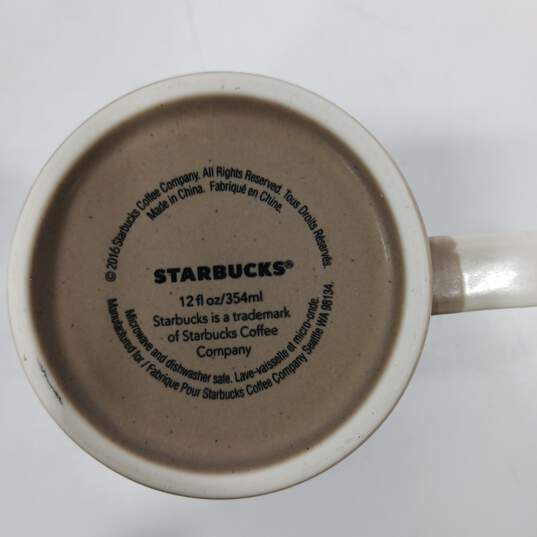 4pc Bundle of Assorted Starbuck Coffee Mugs image number 7