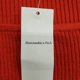 Abercrombie & Fitch Women Red Knit Dress XXS NWT alternative image