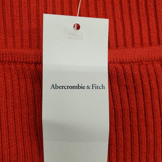 Abercrombie & Fitch Women Red Knit Dress XXS NWT image number 2