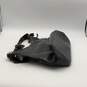 Dooney & Bourke Womens Black Leather Adjustable Strap Outer Pockets Hobo Bag image number 4