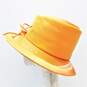 Milano Paris New York Orange Women Derby Hat image number 5