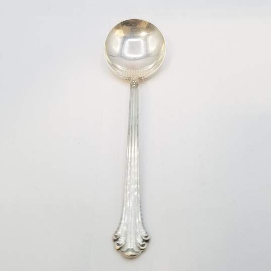 Towle Sterling Silver Silver Plumes 6.5in Round Spoon 39.0g image number 1