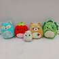 Lot of 5 Small Squishmallow Plush Toys Pillows image number 1