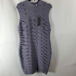 Topshop Women's Purple Sleeveless Dress SZ 12 NWT