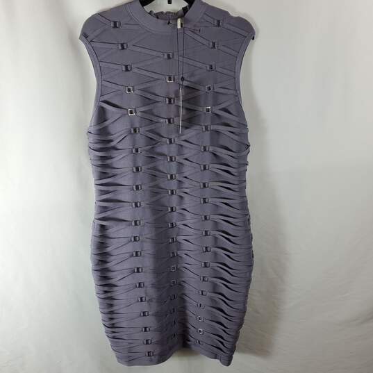 Topshop Women's Purple Sleeveless Dress SZ 12 NWT image number 1