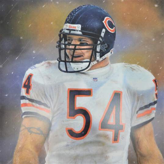 Andrew Goralski Signed And Numbered Print The Soldier  Chicago Bears image number 2