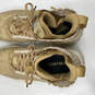 Mens Proto React BV1654-200 Gold Tan Lace-Up Basketball Shoes Size 9.5 image number 5