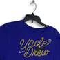NWT Nike Mens Blue Uncle Drew Crew Neck Short Sleeve Pullover T-Shirt Size XL image number 3