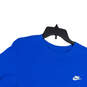 Mens Blue Short Sleeve Crew Neck Pullover Activewear T-Shirt Size Large image number 3