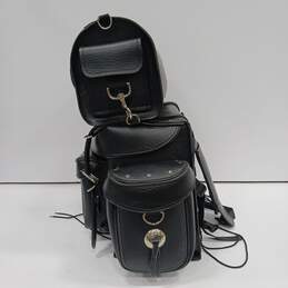 Tour Master Cruiser Black 2-Piece Motorcycle Sissy Bar Luggage Bags alternative image