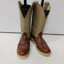 Tony Lama Leather Boots Womens Sz 4.5 B