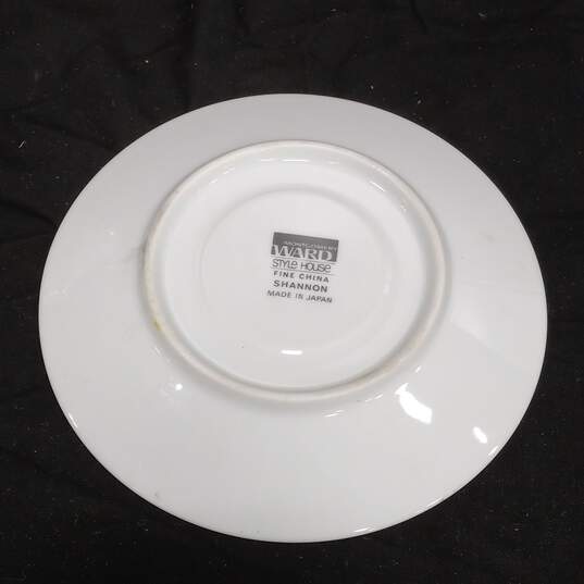 Montgomery Ward Style House Shannon Teacup & Saucer 2pc Bundle image number 4