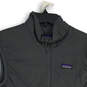 Mens Gray Nano Air Sleeveless Mock Neck Full-Zip Vest Size Small image number 3