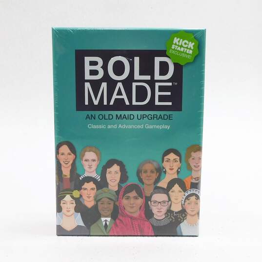 Bold Made Unique Remake Of Old Maid Card Game w/ 40 Inspirational Women! Sealed image number 1