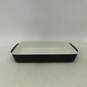 COPCO Brown Enameled Cast Iron Rectangle Casserole Baking Dish image number 1