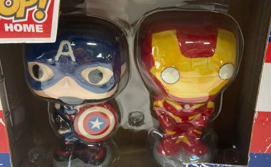 Funko Pop Home Salt & Pepper Shakers Marvel Avengers Captain America & Iron Man image number 7