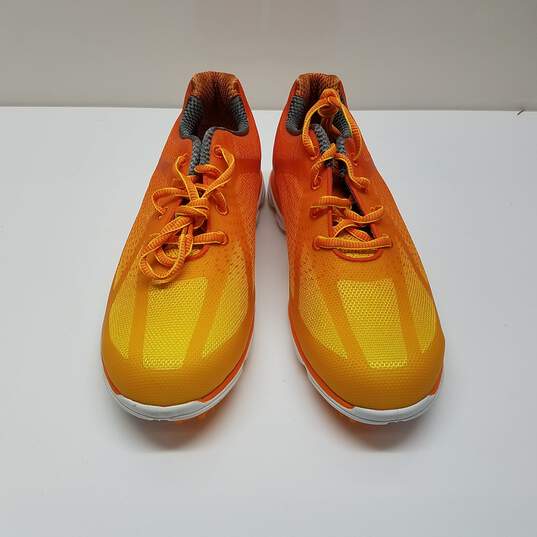 Footjoy emPower Golf Shoes Orange/Yellow/Gray, Women's 9M image number 4