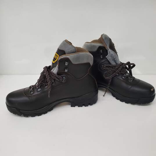 ASOLO AFX 520 GV Gortex MN's Black Leather Steel Toe Hiking Boots Size 10 US image number 3