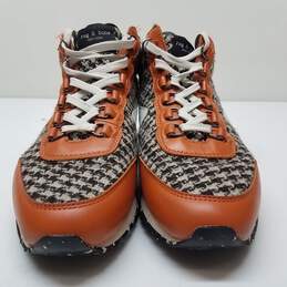 Rag & Bone Tweed Print Retro Hiking Sneaker Orange Size 8 alternative image