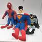 3pc Superhero Plush Dolls (DC/Marvel) Stuffed Plush Bundle image number 1