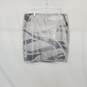 White House Black Market Gray Cotton Sequin Embellished Skirt WM Size 8 image number 1