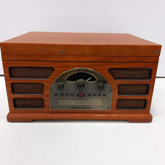 Crosley ALL-IN-ONE Turntable/CD/ Cassette Player AM&FM Radio Stereo Model CR66 image number 3
