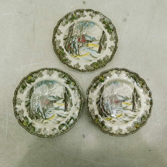 Johnson Brothers Friendly Village Set of 9 Bread & Butter Plates 6 Inch image number 1