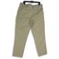 NWT Mens Gray Flat Front Slash Pocket Skinny Leg Chino Pants Size 38 X 30 image number 2