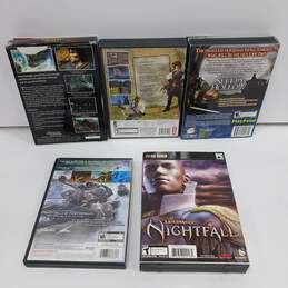 Bundle of 5 Assorted Computer Games In Cases alternative image