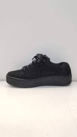 Timberland Black Leather Platform Lace Up Shoes 8 M alternative image